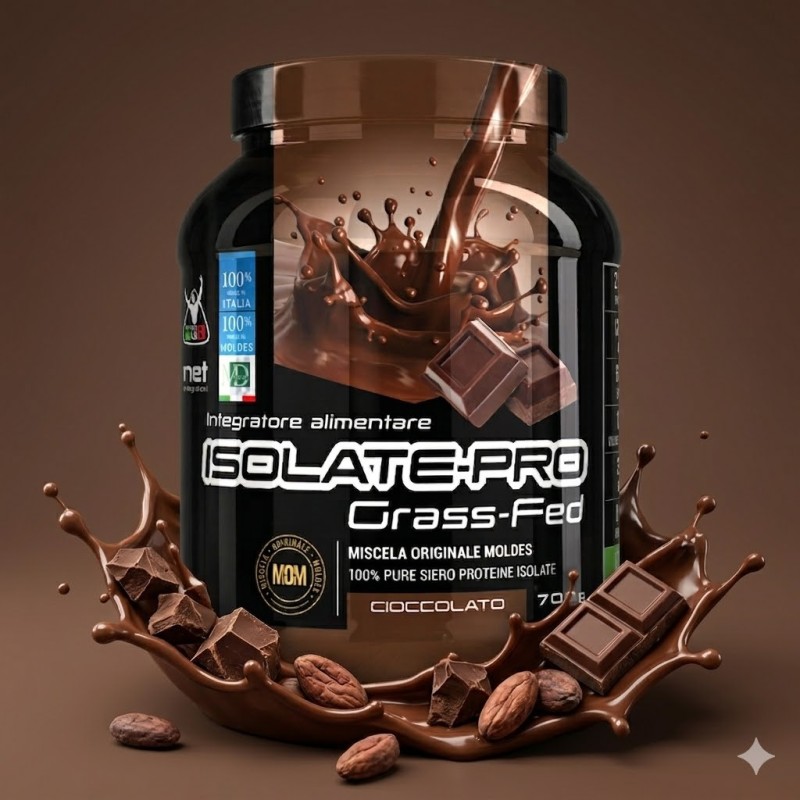 Isolate-Pro Grass-Fed NET Integratori | Proteina Isolata da Fonte Grass-Fed.