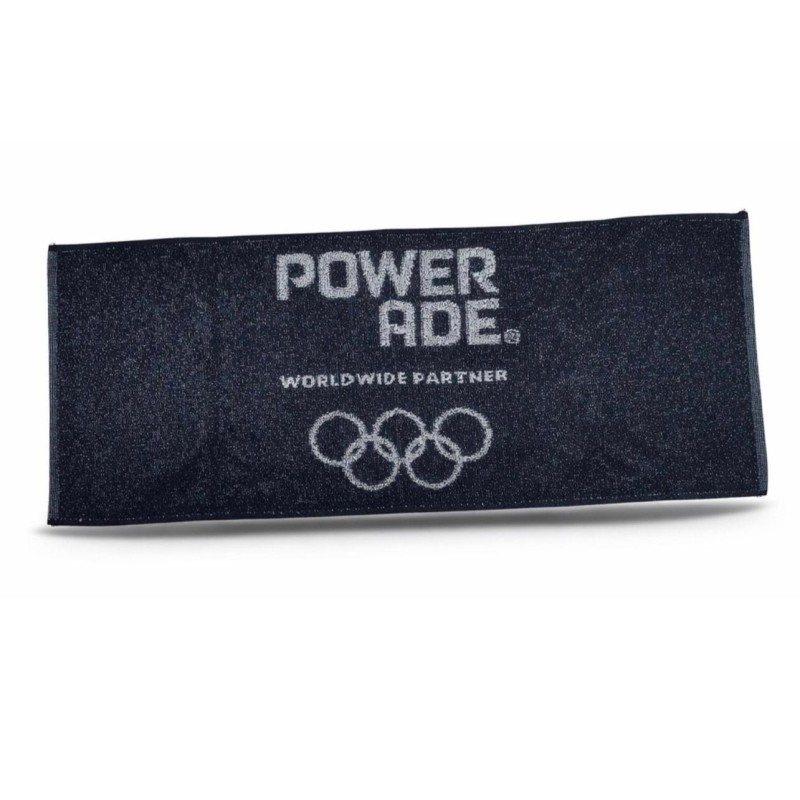 Asciugamano Powerade Official | Asciugamano Palestra con Logo Olimpiadi - Worldwide Partner