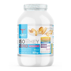 IsoWhey Zero 800g Inject Nutrition - Whey Protein Isolate 92% con DigeZyme, LactoSpore e Nutricore-5