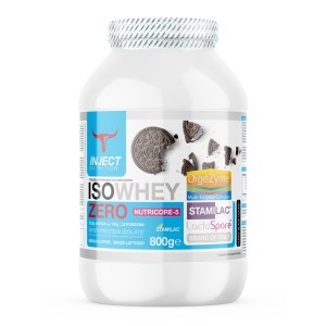 IsoWhey Zero 800g Inject Nutrition - Whey Protein Isolate 92% con DigeZyme, LactoSpore e Nutricore-5
