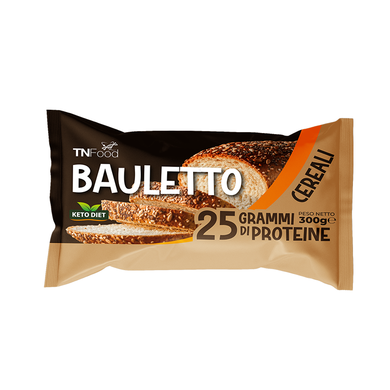 Bauletto ai Cereali Proteico 25g Proteine - TN Food Keto