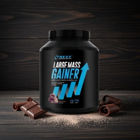 Large Mass Gainer Self Omninutrition – Proteine e carboidrati per aumentare massa muscolare.
