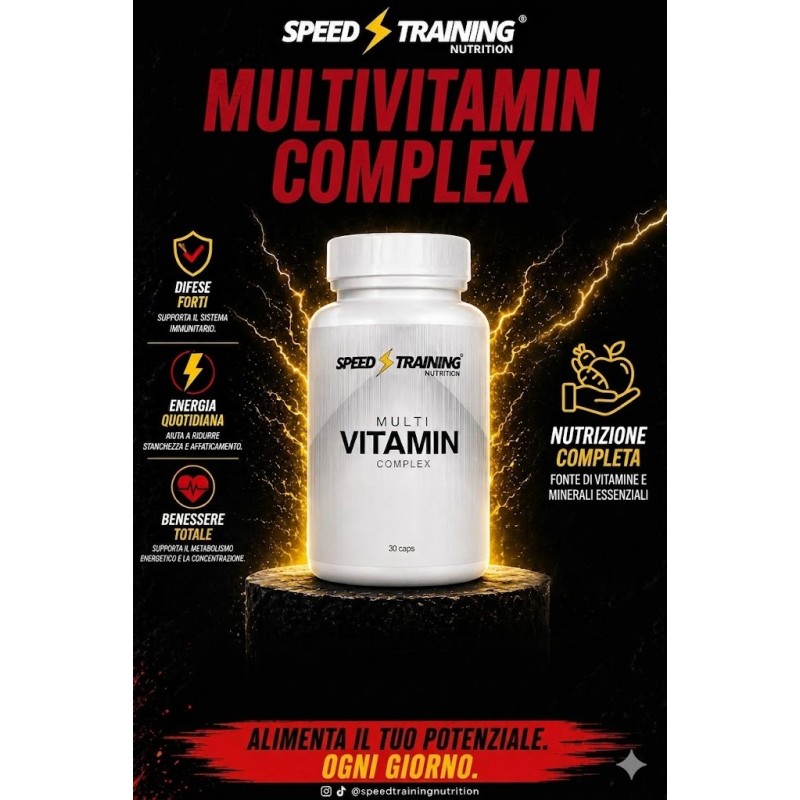 Multivitamin Complex Speed Training Nutrition | Vitamine e Minerali (30 caps)