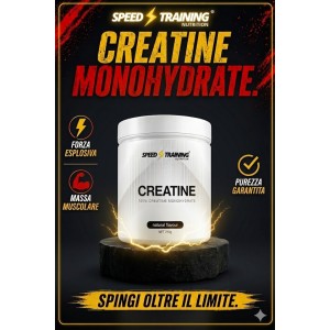 Creatine Monohydrate 210g | Creatina Pura in Polvere - Speed Training Nutrition