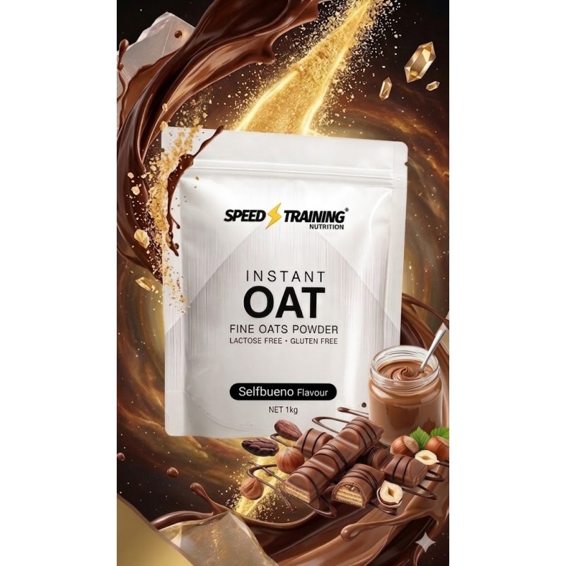 Avena Istantanea 1kg | Farina di Avena Fine - Carboidrati Lento Rilascio | Speed Training Nutrition