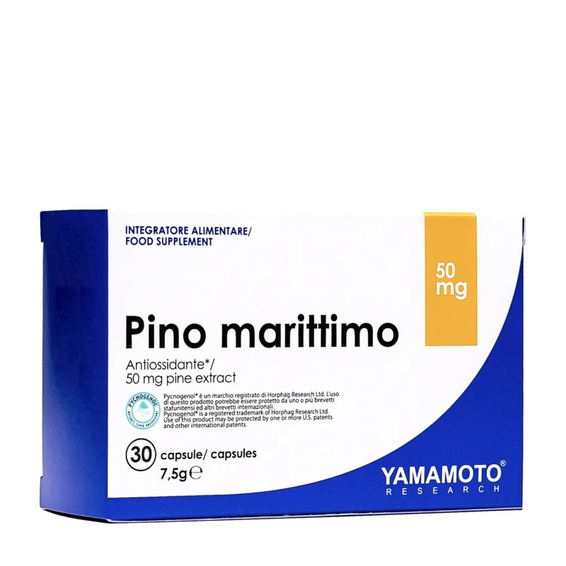 Yamamoto Research Pino Marittimo 50mg | Integratore Antiossidante 30 Capsule