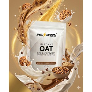 Avena Istantanea 1kg | Farina di Avena Fine - Carboidrati Lento Rilascio | Speed Training Nutrition