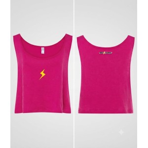 Canotta Sportiva Crop Tank con Logo | SPEED TRAINING