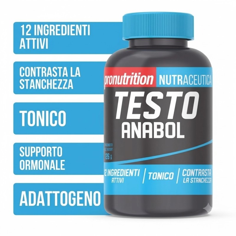 Pronutrition Testo Anabol | Integratore Tonico Adattogeno