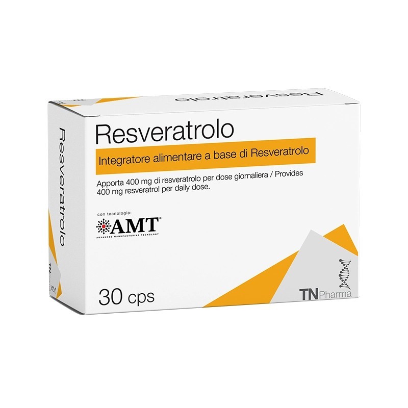 Resveratrolo 30 caps | Potente Antiossidante per il Benessere Cellulare e Cardiovascolare Resveratrolo 30 caps | Potente Antiossidante per il Benessere Cellulare e Cardiovascolare