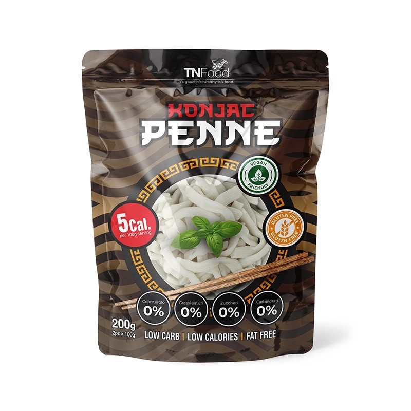 Penne Konjac TN Food | Pasta Light, Low Carb e Senza Glutine. Penne Konjac TN Food | Pasta Light, Low Carb e Senza Glutine.