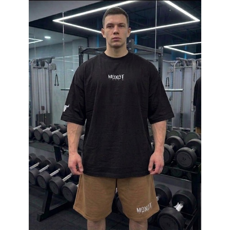 T-Shirt MOXOT Drip Over-Size 210gr/M2 | Vestibilità Ampia 100% Cotone