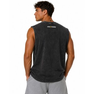 Canotta Uomo Palestra Vintage con Grafica | Speed Training