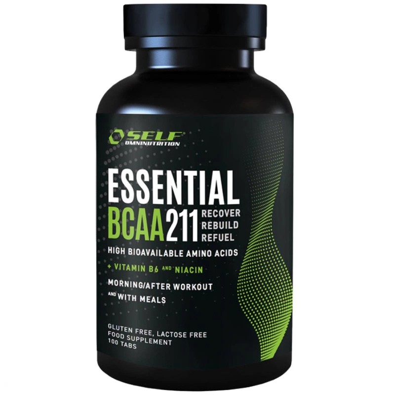Essential BCAA 211 SELF Omninutrition 100 Tabs | Aminoacidi 2:1:1