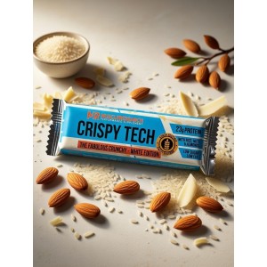 Barretta Proteica Crispy Tech Muscleresearch - 23g Proteine - Gusto Gianduia - Basso Zucchero