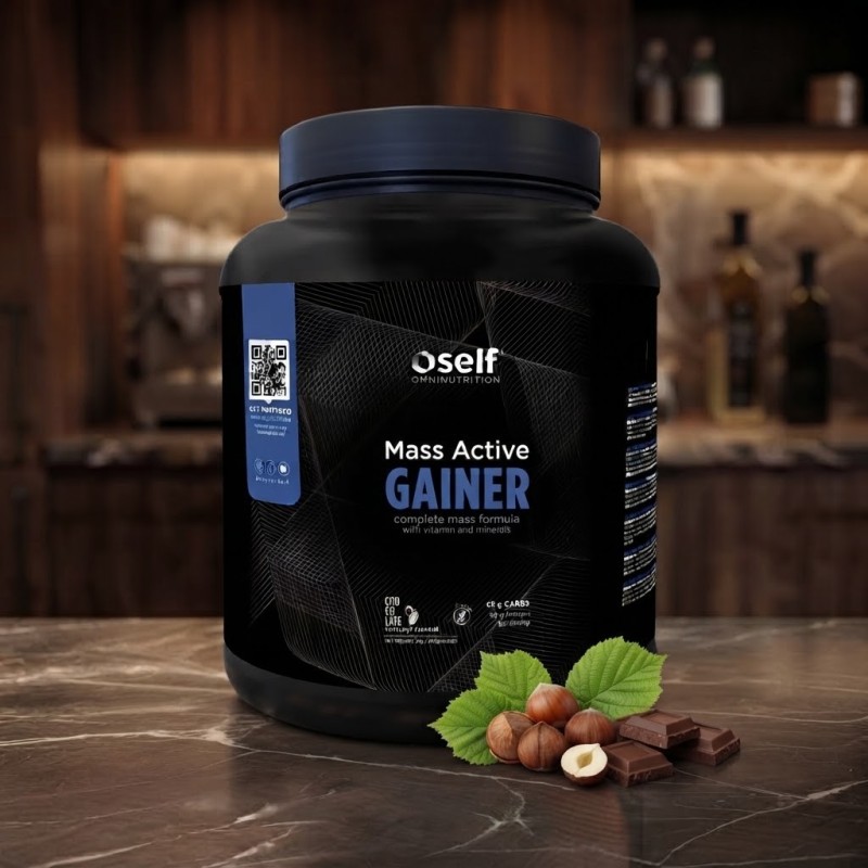 "Mass Active Gainer – Aumento di Massa, Energia e Recupero Muscolare"