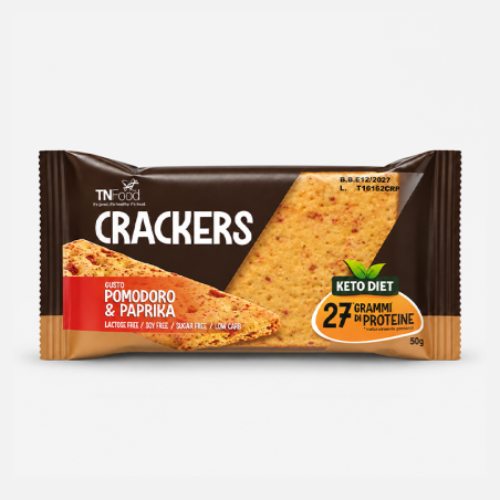 Crackers Proteici Keto 50g TN Food | Low Carb e Senza Lattosio