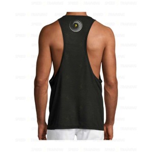 Canotta Speed Training OFFICIAL – Design Nero con Vortex