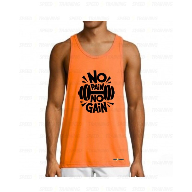 Canotta No Pain No Gain – Speed Training per Allenamenti Intensi Canotta No Pain No Gain – Speed Training per Allenamenti Intensi