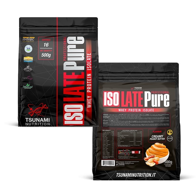 Isolate Pure Professional 500 g | Proteine Isolate per Massima Purezza e Recupero Muscolare