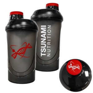 Shaker Tsunami Nutrition 500 ml – Compatto e Perfetto per Ogni Allenamento