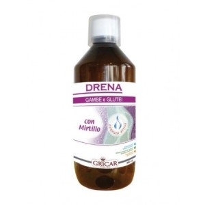 Gambe e Glutei Leggeri con Mirtillo – Gricar Drena 500ml