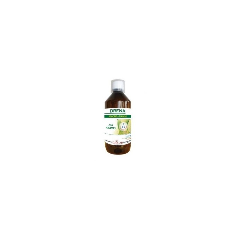 Addome e Fianchi Snelli con Ananas – Gricar Drena 500ml Addome e Fianchi Snelli con Ananas – Gricar Drena 500ml