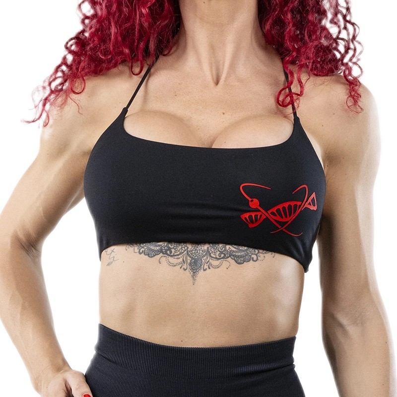 Top Donna Halter Nero TSUNAMI NUTRITION Top Donna Halter Nero TSUNAMI NUTRITION