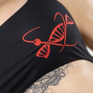 Top Donna Halter Nero TSUNAMI NUTRITION