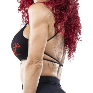 Top Donna Halter Nero TSUNAMI NUTRITION