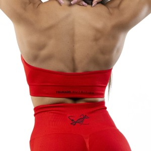 Top Donna Seamless Rosso
