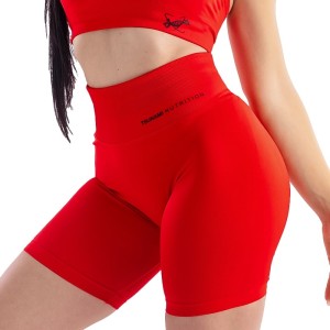 Shorts Seamless Donna Rosso