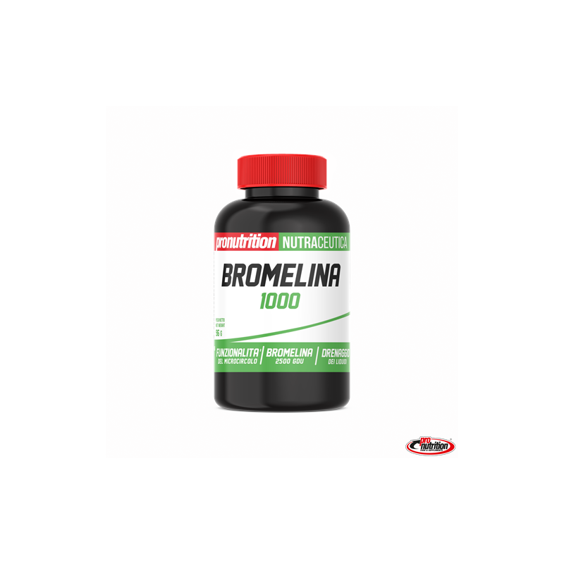Bromelina 1000 Pronutrition – Antinfiammatorio Naturale per il Drenaggio e la Digestione. Bromelina 1000 Pronutrition – Antinfiammatorio Naturale per il Drenaggio e la Digestione.