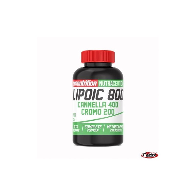 Lipoic 800 Pronutrition – Antiossidante Potente per Energia Cellulare e Benessere Metabolico. Lipoic 800 Pronutrition – Antiossidante Potente per Energia Cellulare e Benessere Metabolico.