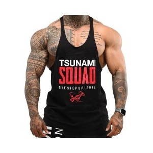 Canotta Gold Gym Style - Icona da Palestra in Stile Old School | Tsunami Clothing.