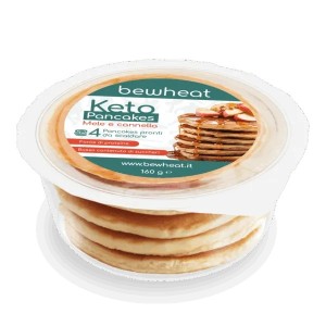 Bewheat Keto Pancake 160 g – Pancake Pronto Chetogenico Low Carb