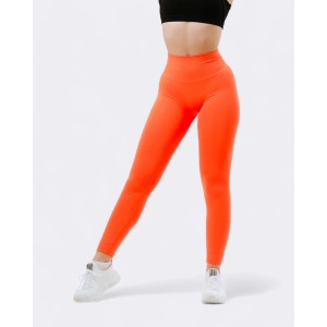 Energy Leggings Push Up – Arancione Fluo | Fit & Style