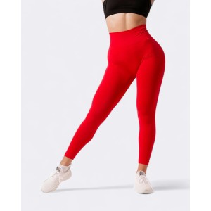 Energy Leggings Push Up – Rosso Intenso | Bombafit