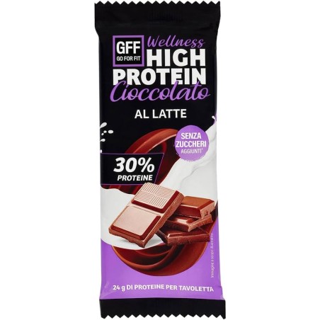 Tavoletta al Latte High Protein – Go for Fit | Gusto e Proteine.