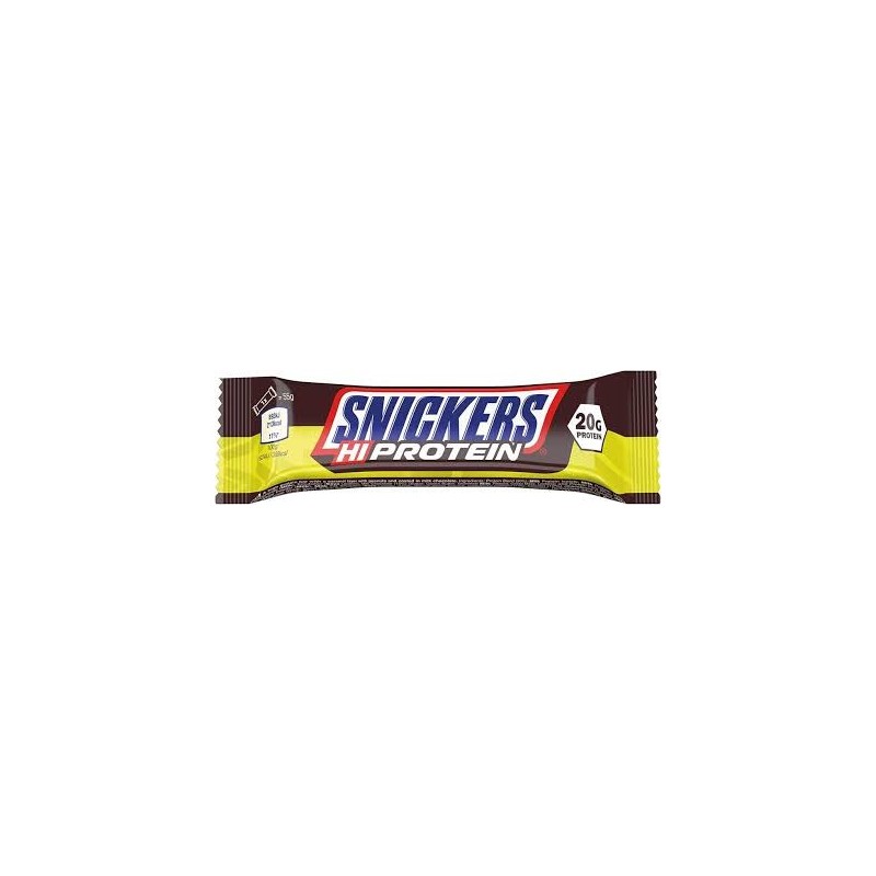 Snickers High Protein – Barretta Proteica da 20g | Gusto e Forza. Snickers High Protein – Barretta Proteica da 20g | Gusto e Forza.