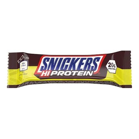 Snickers High Protein – Barretta Proteica da 20g | Gusto e Forza.