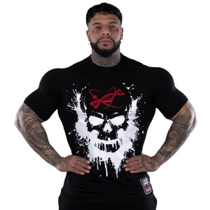 T-Shirt Skull Uomo – Grinta e Stile Tsunami Nutrition | Abbigliamento Fitness.