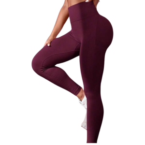 Leggings Bordeaux | Comfort e Stile per il Tuo Allenamento