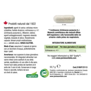 Echinacea Purpurea Jamieson – Difese Immunitarie Naturali.