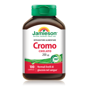 Cromo Chelato Jamieson – Controllo Glicemico e Metabolismo.