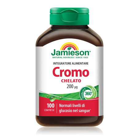 Cromo Chelato Jamieson – Controllo Glicemico e Metabolismo.