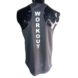 Canotta Work-out Nera | Abbigliamento Sportivo Tecnico