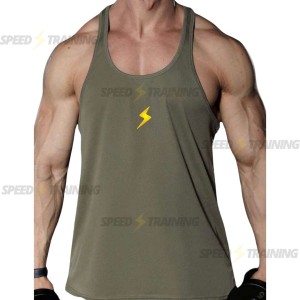 Canotta Verde | Abbigliamento Sportivo Traspirante e Leggero