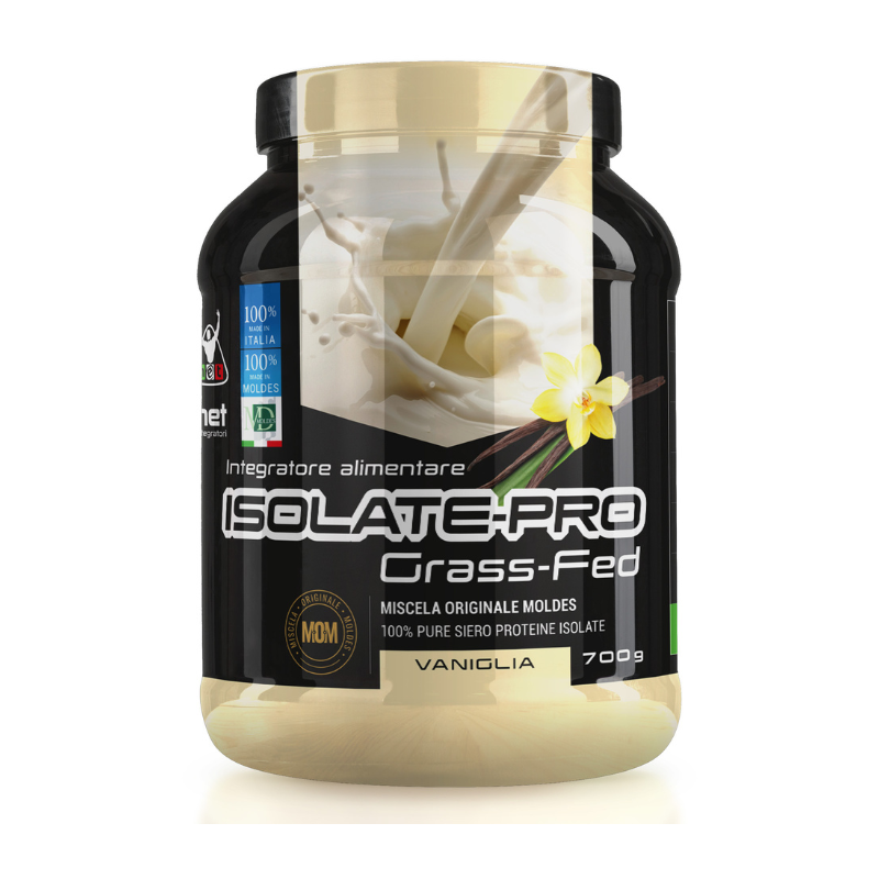 Isolate-Pro Grass-Fed NET Integratori | Proteina Isolata da Fonte Grass-Fed.