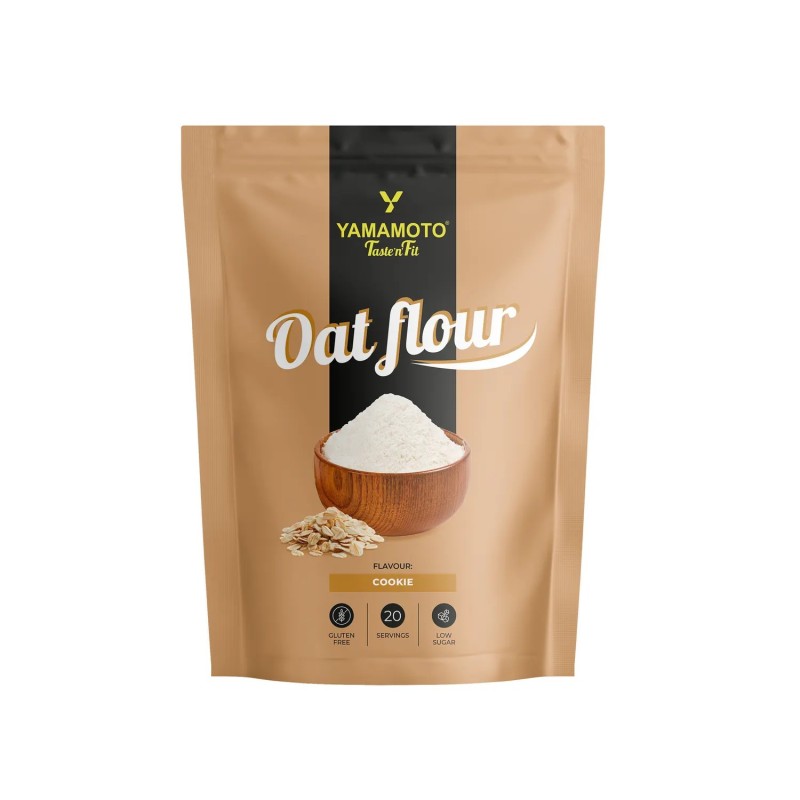 Oat Flour Taste 'n Fit Cookies Yamamoto | Farina d’Avena Gusto Biscotto.